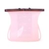 Silicone Food Storage Pouch Pink