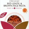 Clearspring Red lentil & Brown Rice Pasta Fusilli 250g