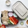Stainless Steel Bento Lunch Box – 2 Compartment