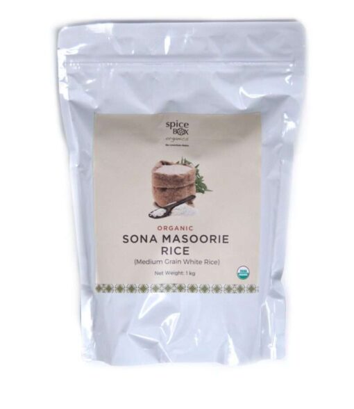 Sona Masoorie rice, Organic rice