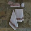 INKA Hand Towels – Zenia Crimson Print (Set of 2)