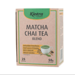 KINTRA FOODS Matcha Chai Tea Blend Tea Bags x25