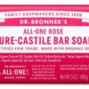 Dr. Bronner’s – Organic Rose Bar Soap 5 oz